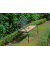Gartenbank Mosaik AMARILLO 950470 braun Metall 115,0 cm