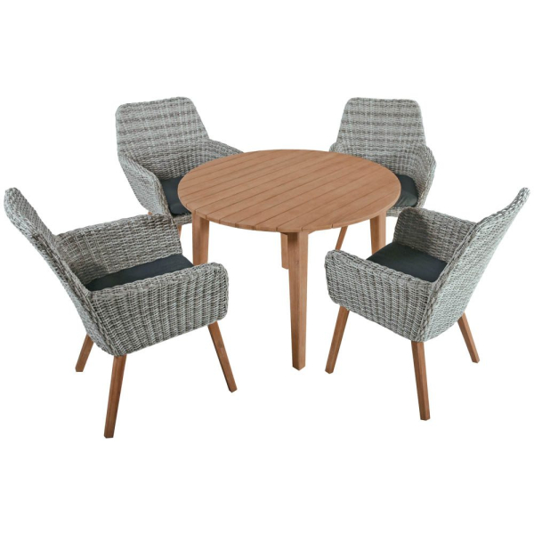 4041908121127 - Sitzgruppe RAPALLOARVADA dunkelgrau grau Kunststoff Holz 5-teilig 4041908121127 Garden Pleasure 4041908121127 - Sitzgruppe RAPALLOARVADA dunkelgrau grau Kunststoff Holz 5-teilig 4041908121127 Garden Pleasure