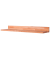 Wandboard KALLE eiche 80,0 x 20,0 x 8,0 cm