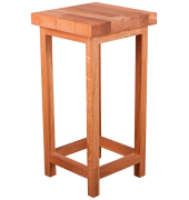 Pflanzenständer MAX 4 Holz eiche quadratisch 30,0 x 60,0 cm