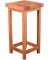 Pflanzenständer MAX 4 Holz eiche quadratisch 30,0 x 60,0 cm