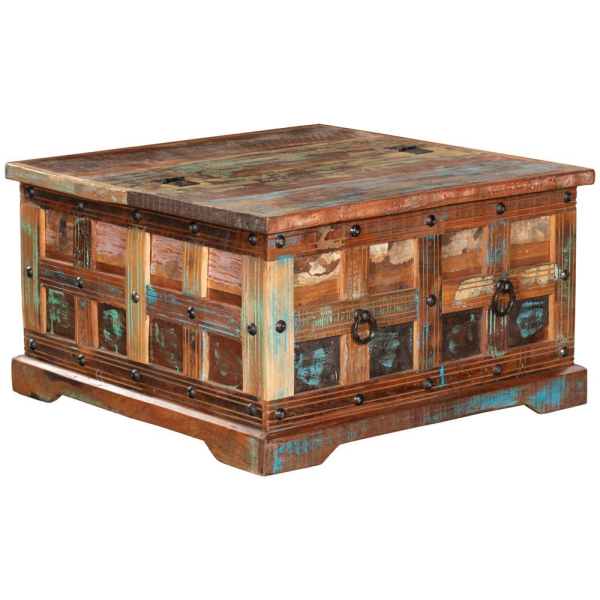 4041908127938 - KALANKA Beistelltisch Massivholz braun 705 x 705 x 410 cm 4041908127938 - KALANKA Beistelltisch Massivholz braun 705 x 705 x 410 cm