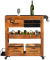 Barschrank RAVI mango 100,0 x 30,0 x 92,0 cm
