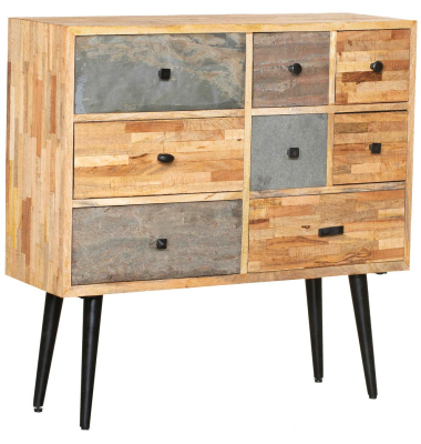 Kommode YAMUNA, 304063 braun 92,0 x 31,0 x 90,5 cm