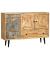 Kommode YAMUNA, 304064 braun 117,0 x 31,0 x 79,0 cm
