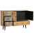 Kommode YAMUNA, 304064 braun 117,0 x 31,0 x 79,0 cm