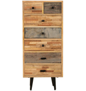Kommode YAMUNA, 304065 braun 50,0 x 35,0 x 112,0 cm