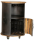 Hausbar LUNI, 304066 schwarz 60,0 x 60,0 x 85,0 cm