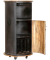 Hausbar LUNI, 304068 schwarz 60,0 x 60,0 x 115,0 cm