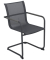 Sitzgruppe SOPHIA 08, grau Metall, 5-teilig