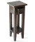 Beistelltisch PADEA, 67cm (H), quadratisch, braun / braun