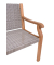 Gartenbank ROSARIO 985084 natur, grau Holz 120,0 cm
