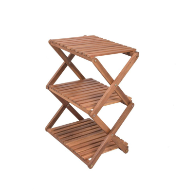Blumenregal TULSA Holz akazie rechteckig 30,0 x 59,0 cm