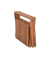 Blumenregal TULSA Holz akazie rechteckig 30,0 x 59,0 cm