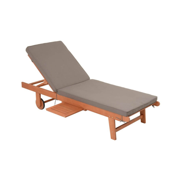 4041908136091 - Sonnenliege SAN DIEGO braun + Auflage Gartenliege Liege Relaxliege Gartenmöbel 4041908136091 - Sonnenliege SAN DIEGO braun + Auflage Gartenliege Liege Relaxliege Gartenmöbel