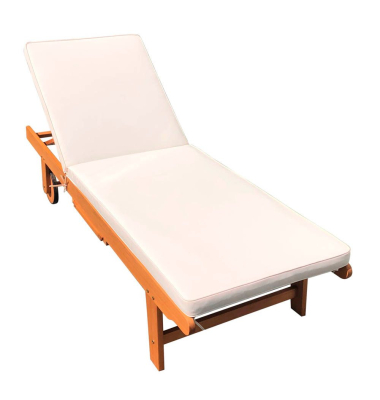 Sonnenliege SAN DIEGO braun Holz