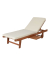 Sonnenliege SAN DIEGO braun Holz