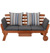 Gartenbank RINCON 985283 natur Holz 190,0 cm