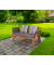 Gartenbank RINCON 985283 natur Holz 190,0 cm