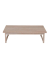 Loungegruppe SAN MATEO beige, braun Holz, 4-teilig