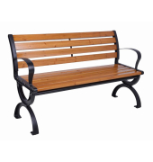 Gartenbank NORWICH 304929 natur Holz 120,0 cm