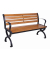 Gartenbank NORWICH 304929 natur Holz 120,0 cm