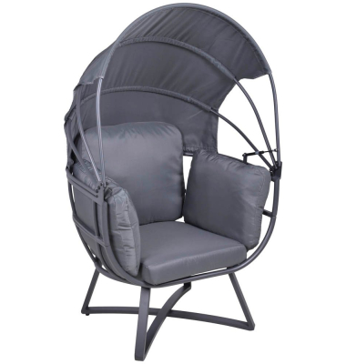 Lounge-Sessel DELOS anthrazit