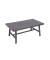 Loungegruppe DENIA hellgrau, braun Metall, 4-teilig