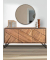 Sideboard AMBALA, 304110 akazie 150,0 x 40,0 x 76,0 cm