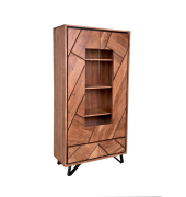 Regalschrank AMBALA, 304111 akazie 90,0 x 40,0 x 180,0 cm