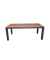 Gartentisch SILEA natur rechteckig 200,0 x 100,0 x 75,0 cm