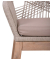 Gartenstühle mit Armlehnen POMONA beige, Holz