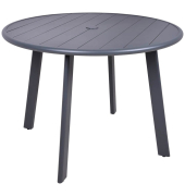 Gartentisch COSTA anthrazit rund 101,5 x 101,5 x 72,0 cm