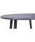 Gartentisch COSTA anthrazit rund 101,5 x 101,5 x 72,0 cm