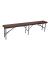 Sitzbank TABORA 304793 braun Kunststoff 180,0 cm