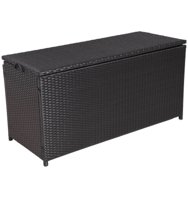PATRAS Auflagenbox 300,0 l schwarz 120,0 x 50,0 x 60,0 cm