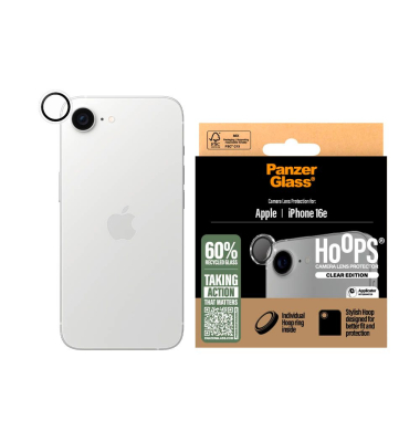 HOOPS Kamera-Schutzglas für Apple iPhone 16e