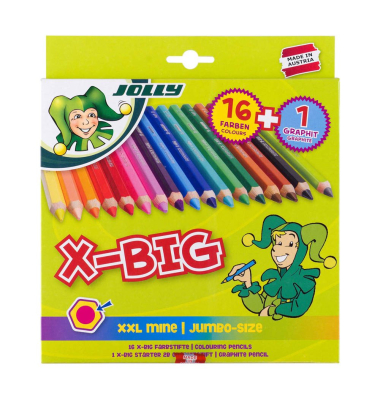 sax design X-BIG Buntstifte farbsortiert