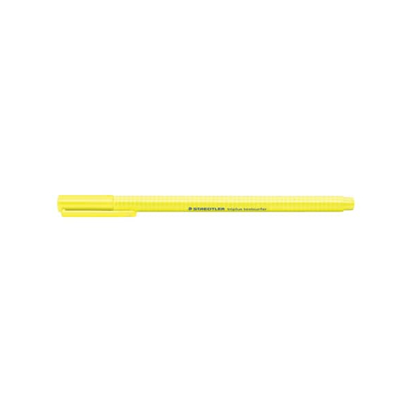 10 Stück Staedtler Textmarker triplus, 362 C-100, gelb, 1-4mm Rundspitze 4007817188149 Staedtler
