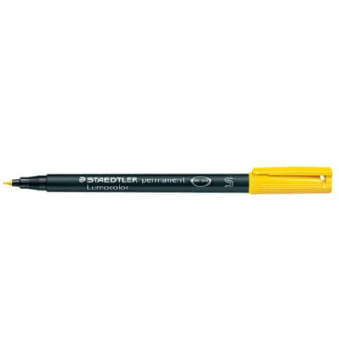 Folienstift 313 S gelb 0,4 mm permanent