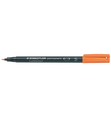 Folienstift Lumocolor, 313-4, orange, 0,4mm, Rundspitze