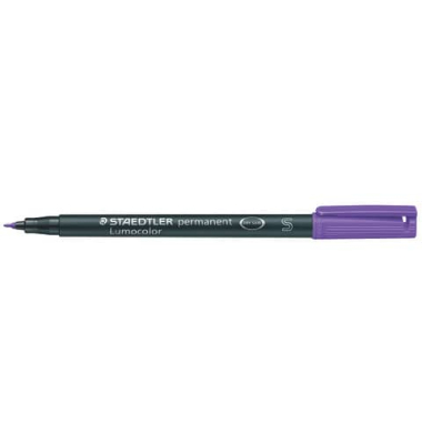 Folienstift Lumocolor, 313-6, violett, 0,4mm, Rundspitze