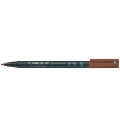 Folienstift Lumocolor, 313-7, braun, 0,4mm, Rundspitze