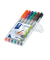 Folienstift B farbig sortiert 1,0-2,5 mm permanent 6er-Etui