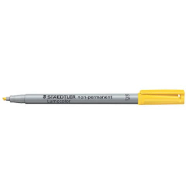 Folienstift 312 B 1-2,5 mm gelb non-permanent