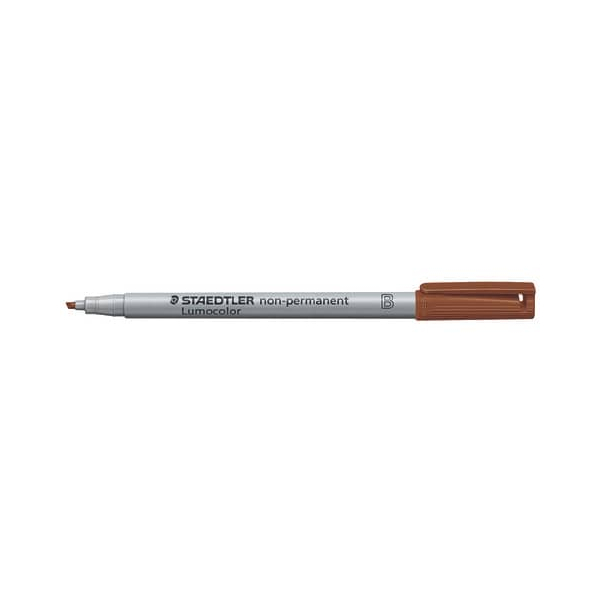 4007817331590 - Folienstift B braun 10-25 mm non-permanent 4007817331590 Staedtler (Lumocolor)