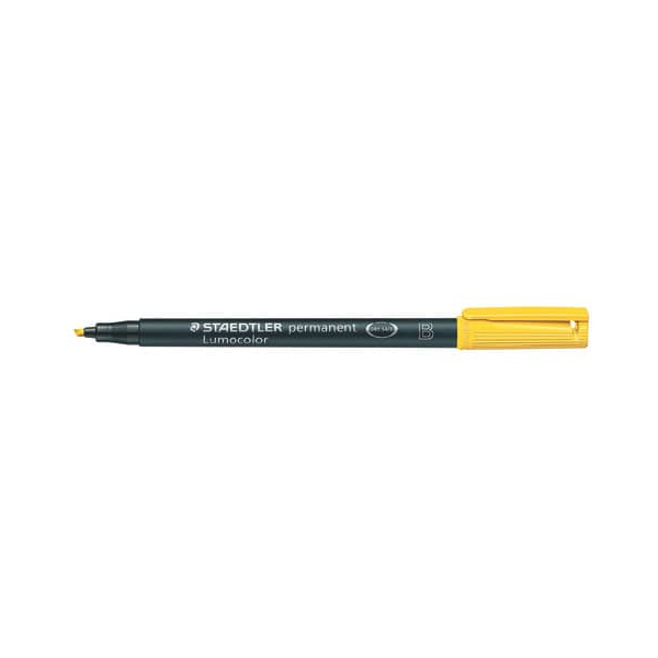 4007817331712 - Folienstift 314 B gelb 10-25mm permanent 4007817331712 Staedtler (Lumocolor)