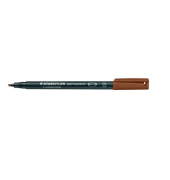 Folienstift Lumocolor, 314-7, braun, 1-2,5mm, Keilspitze