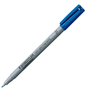 Folienstift F blau 0,6 mm non-permanent