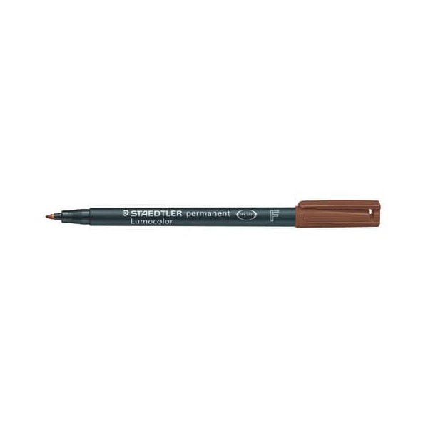 4007817332436 - Folienstift 318 F braun 06 mm permanent 4007817332436 Staedtler (Lumocolor)